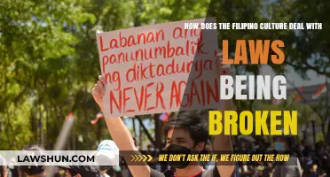 Filipino Culture's Unique Approach to Addressing Broken Laws and Justice