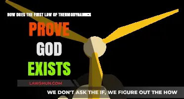 Thermodynamics and God: The First Law's Divine Implication