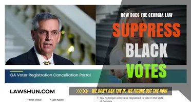 Georgia's Voter Suppression Laws: How They Target and Silence Black Voters