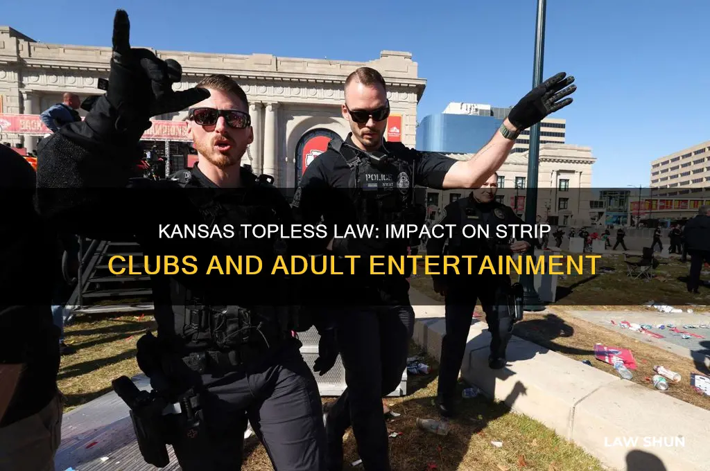 how does the kansas topless law affect strip clubs