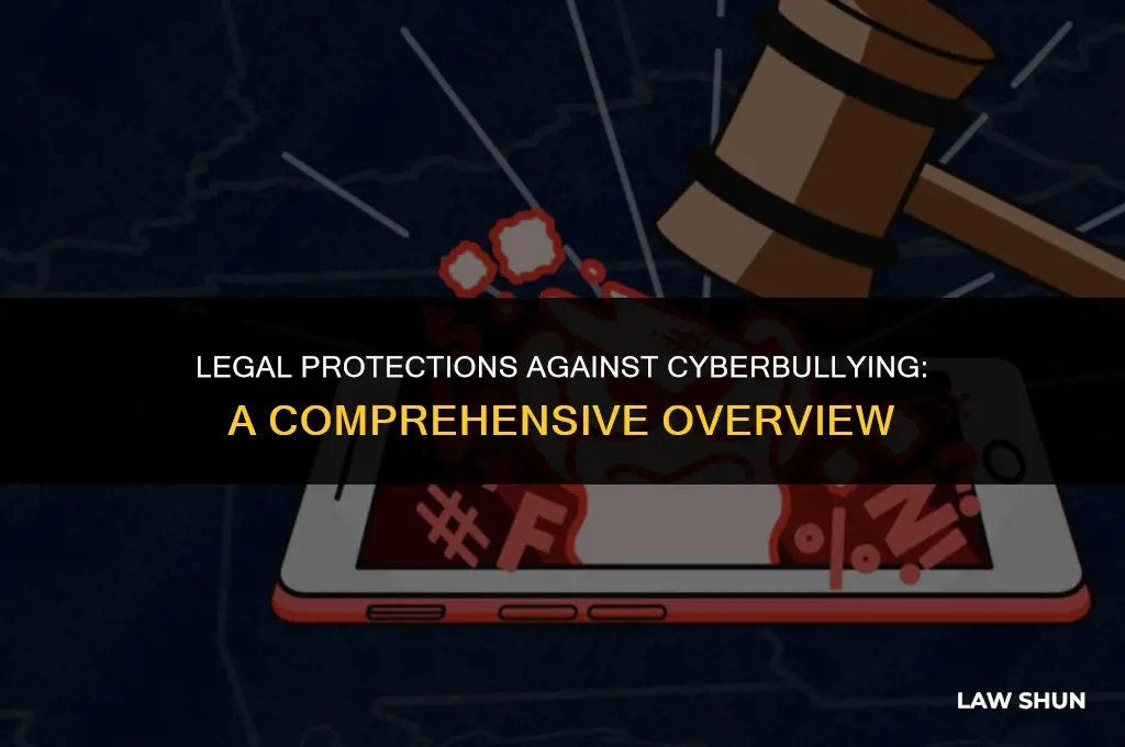 how does the law address cyberbullying