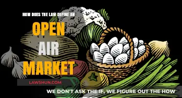 Understanding the Legal Definition of an Open-Air Market