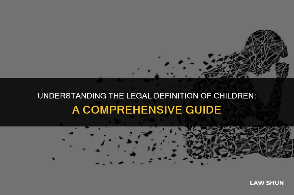 how does the law define children