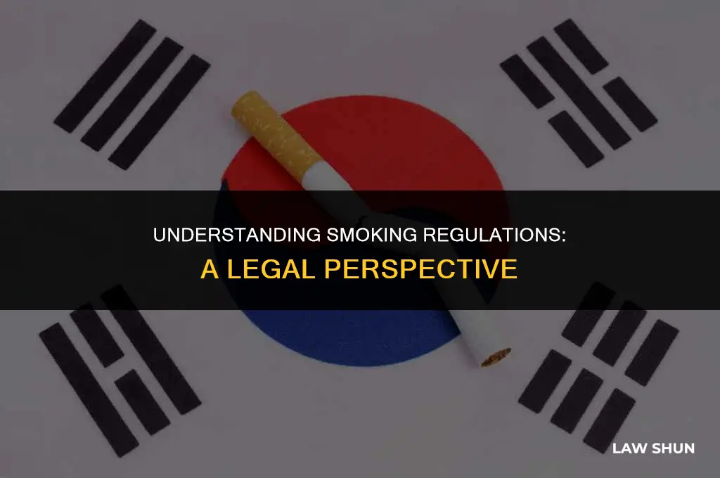 how does the law define smoking