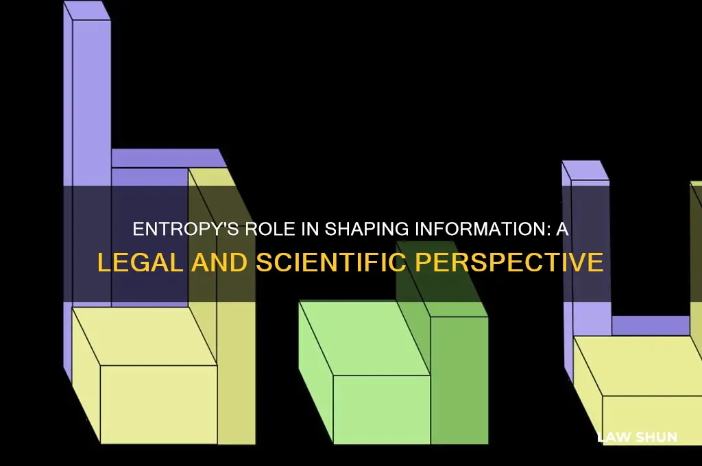 how does the law of entropy relate to information