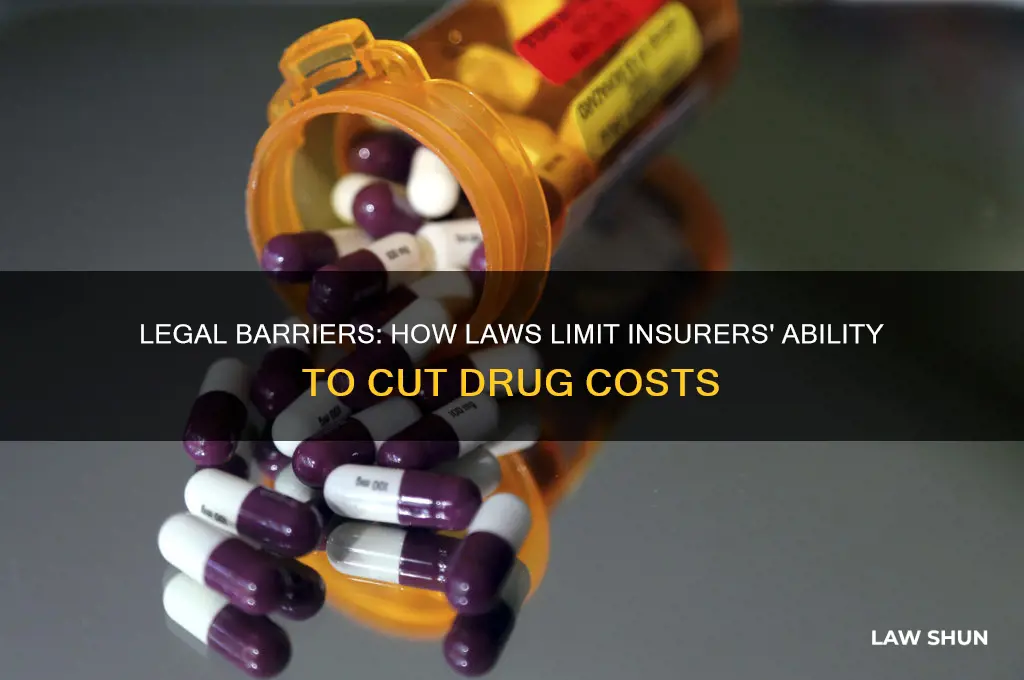 how does the law restrict insurers from lowering drug prices