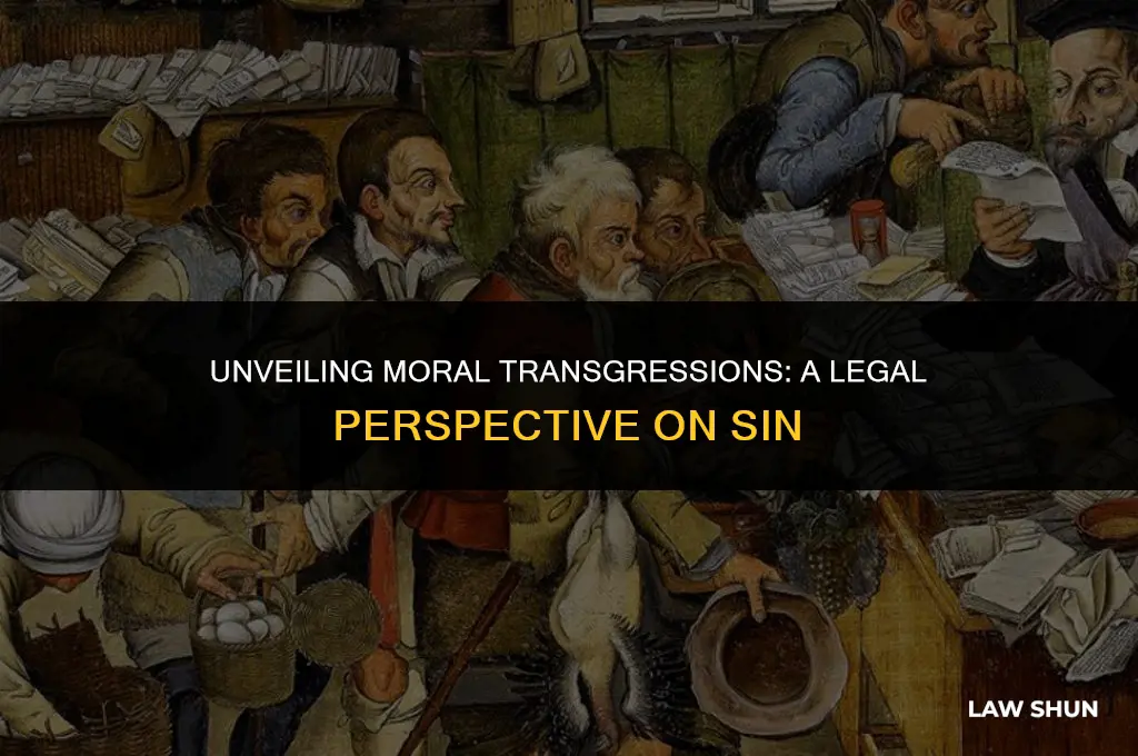how does the law reveal sin