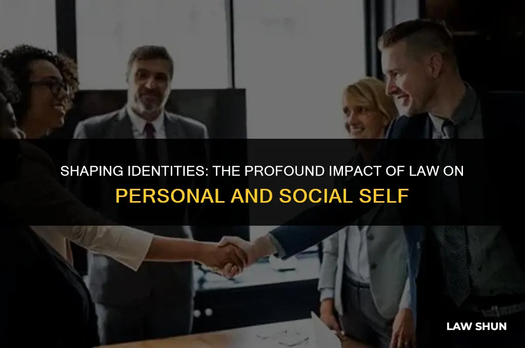 how does the law shape identity