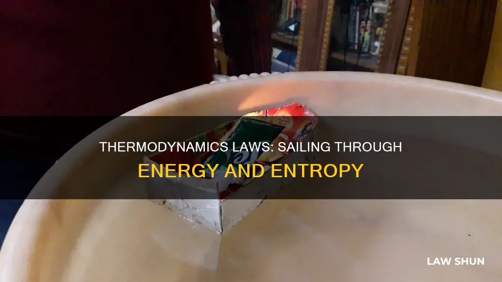 how does the laws of thermodynamics apply to the boat