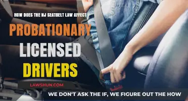 NJ Seatbelt Law: Impact on Probationary Licensed Drivers Explained