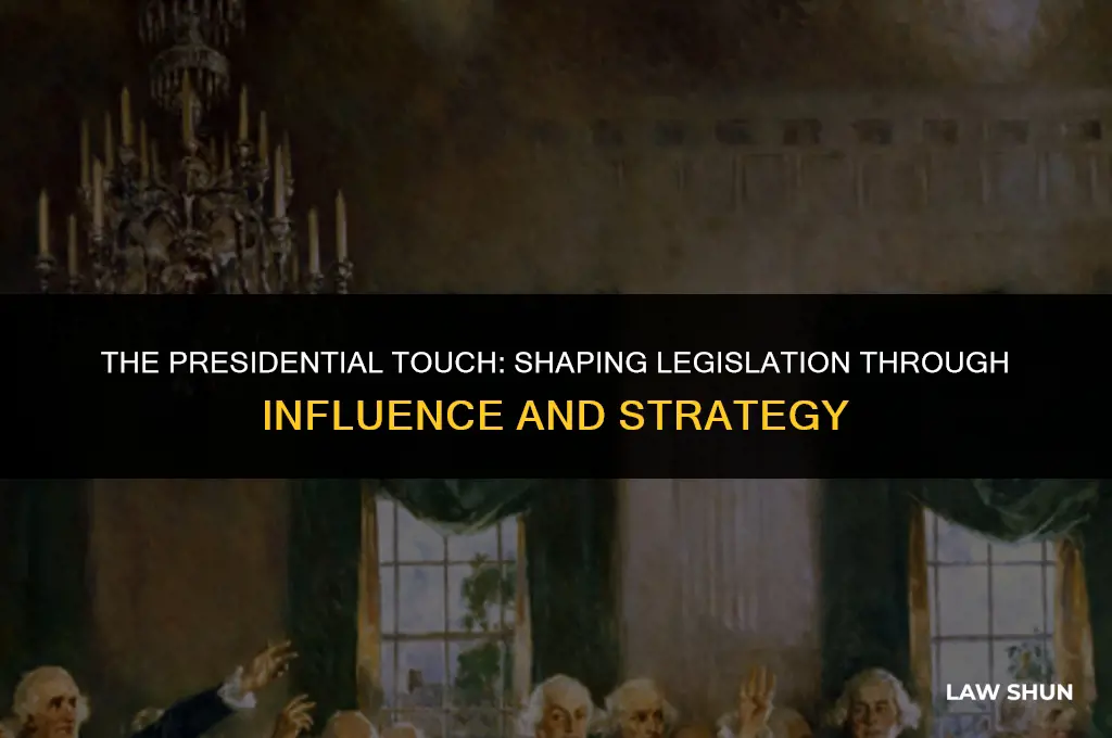 how does the president influence legislation