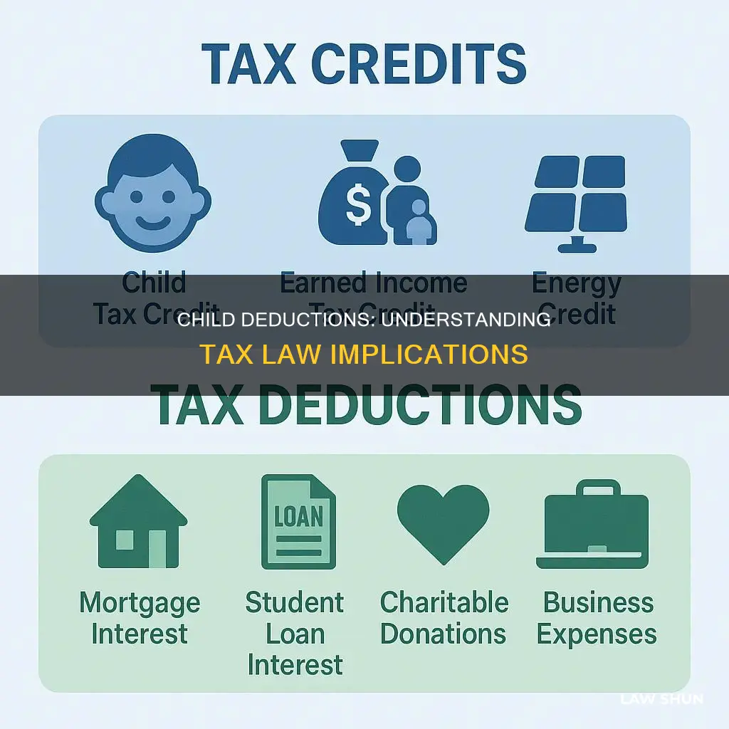 how does the tax law affect child deductions