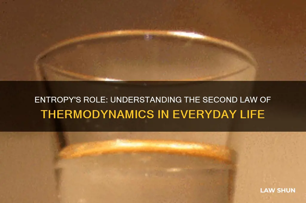 how does this relate to the second law of thermodynamics