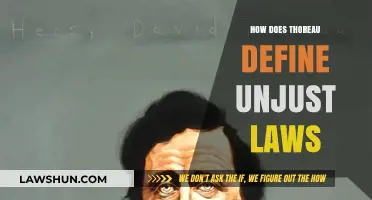 Defining Unjust Laws: Thoreau's Perspective on Civil Disobedience