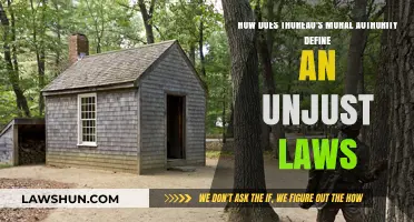 Thoreau's Moral Authority: Defining Unjust Laws and Civil Disobedience