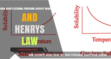 External Pressure's Impact on Raoult's and Henry's Laws Explained