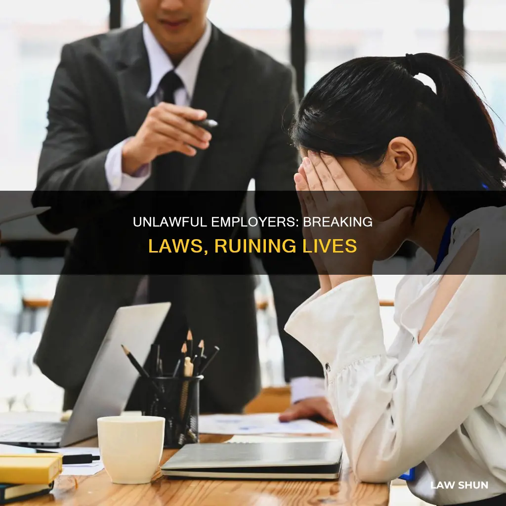 how employers break the law