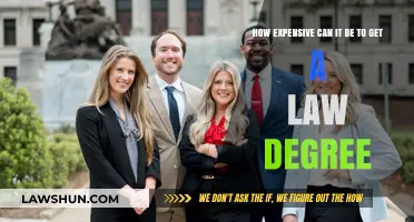 The High Cost of a Law Degree