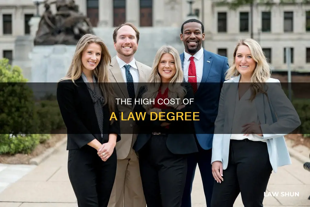 how expensive can it be to get a law degree