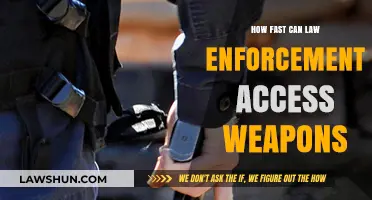 Accessing Weapons: How Fast Can Law Enforcement Respond?