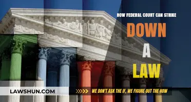 Federal Courts: Striking Down Laws, Explained