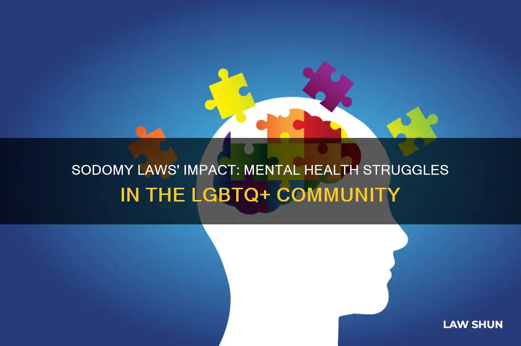 how gay sodomy laws affect mental health