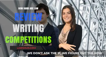 Law Review Writing Competitions: Unveiling the Intensity and Challenges