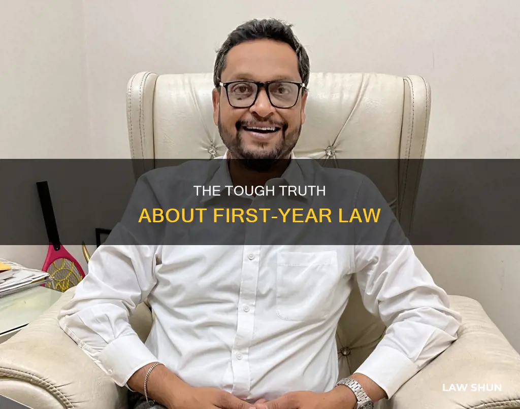 how hard is first year law