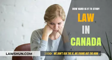 Studying Law in Canada: Is It Tough?