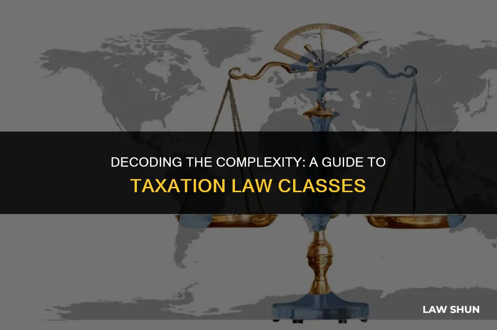 how hard is taxation law class