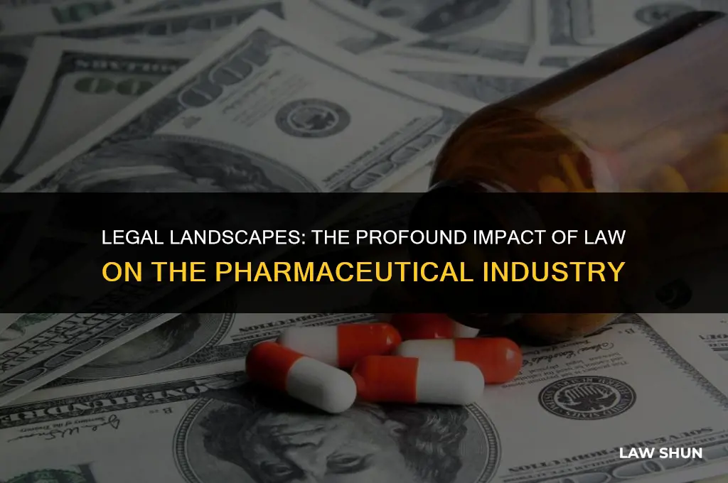 how has law impacted pharmaceutical industry