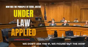 Equal Justice Under Law: How It Applies Today