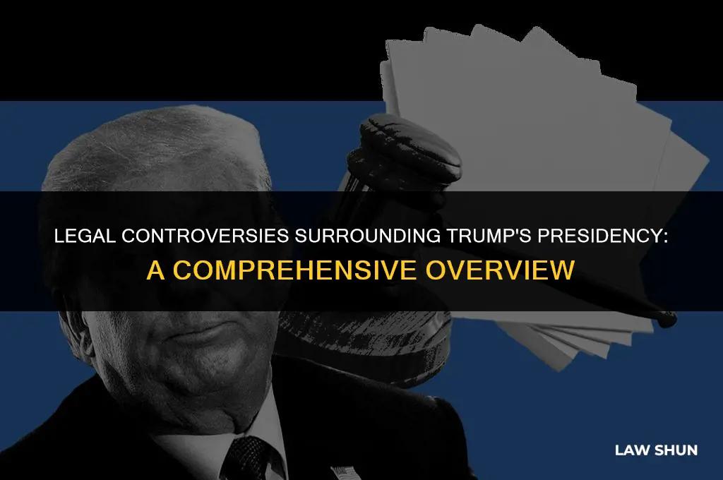 how has trump broke the law
