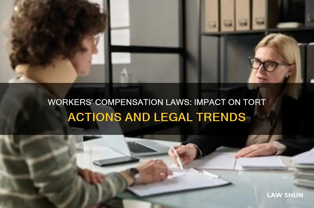how have workers compensation laws affected tort actions