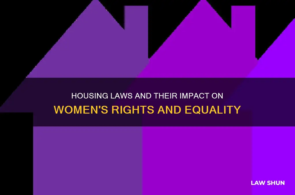 how housing laws affect women