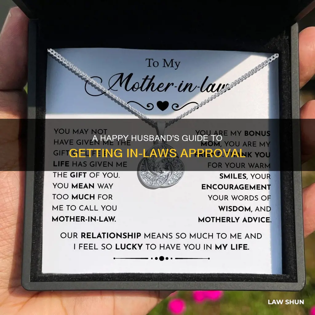 how husband can get along with in laws