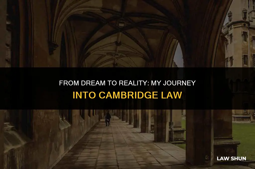 how i got into cambridge law