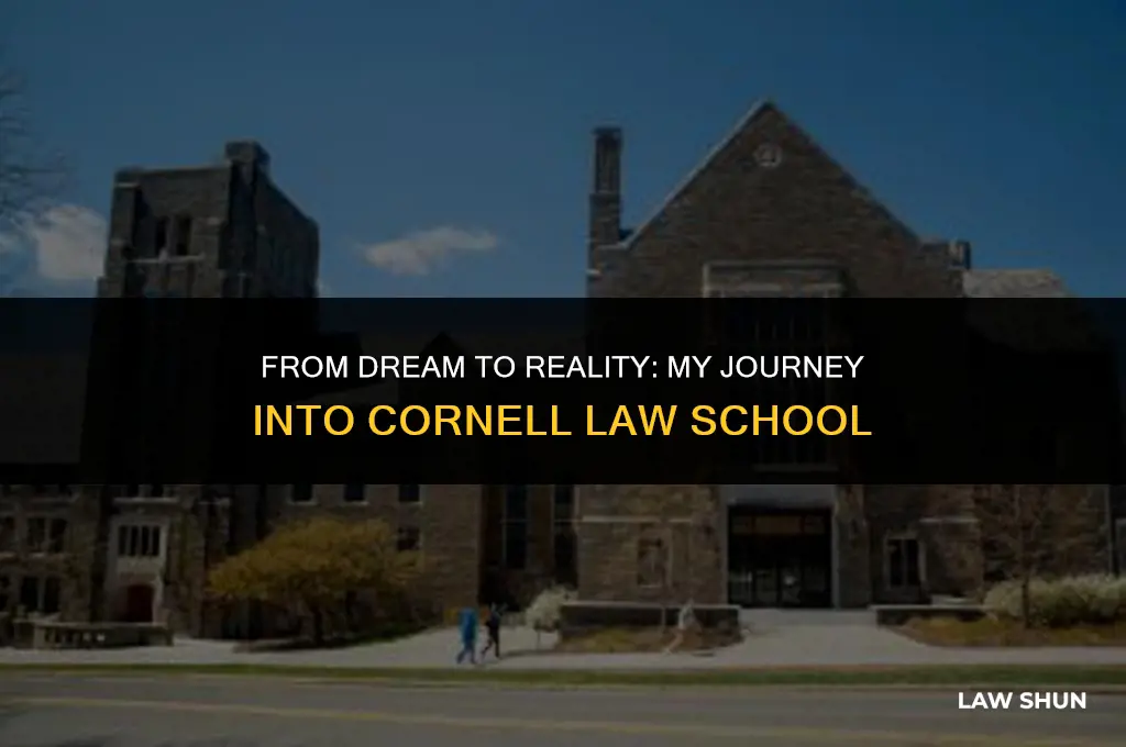 how i got into cornell law