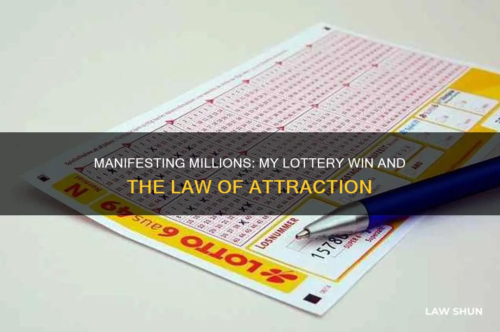 how i won the lottery law of attraction
