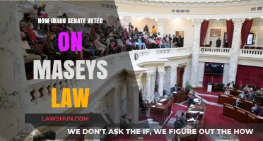 Idaho Senate's Decision: How They Voted on Massey's Law Explained