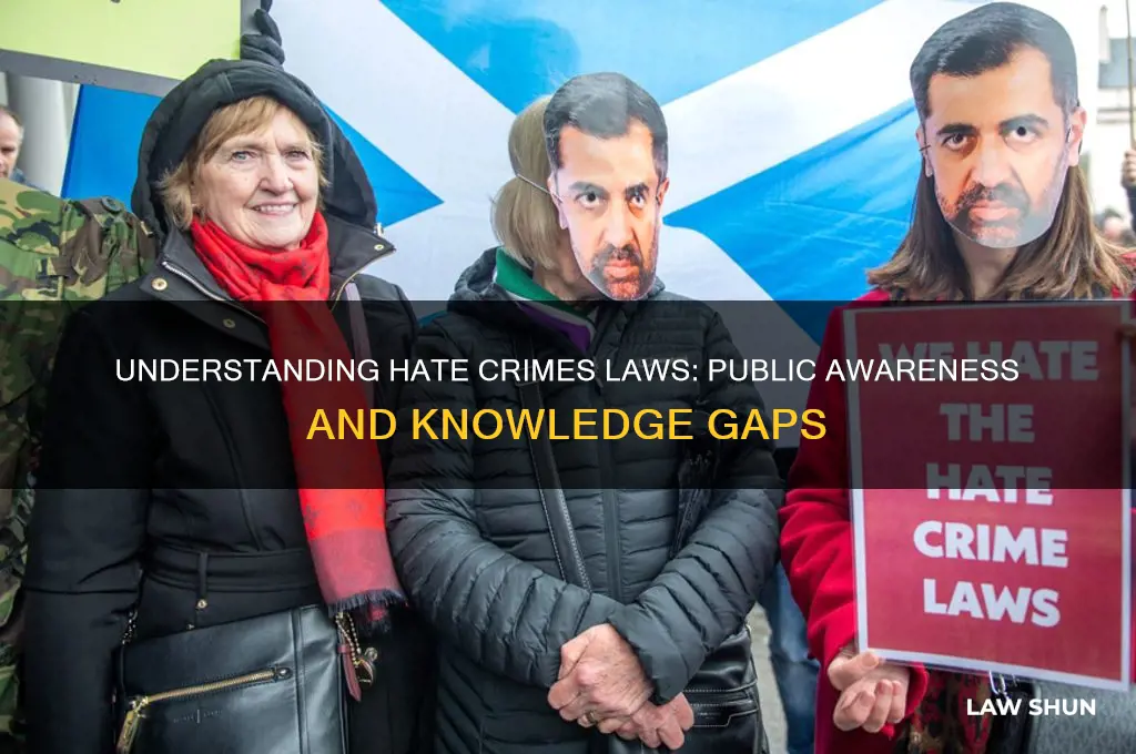 how informed are people about hate crimes laws
