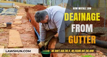 DIY Guide: Installing Law Drainage from Your Gutter System