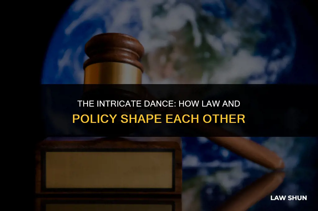 how interrelated law and policy is