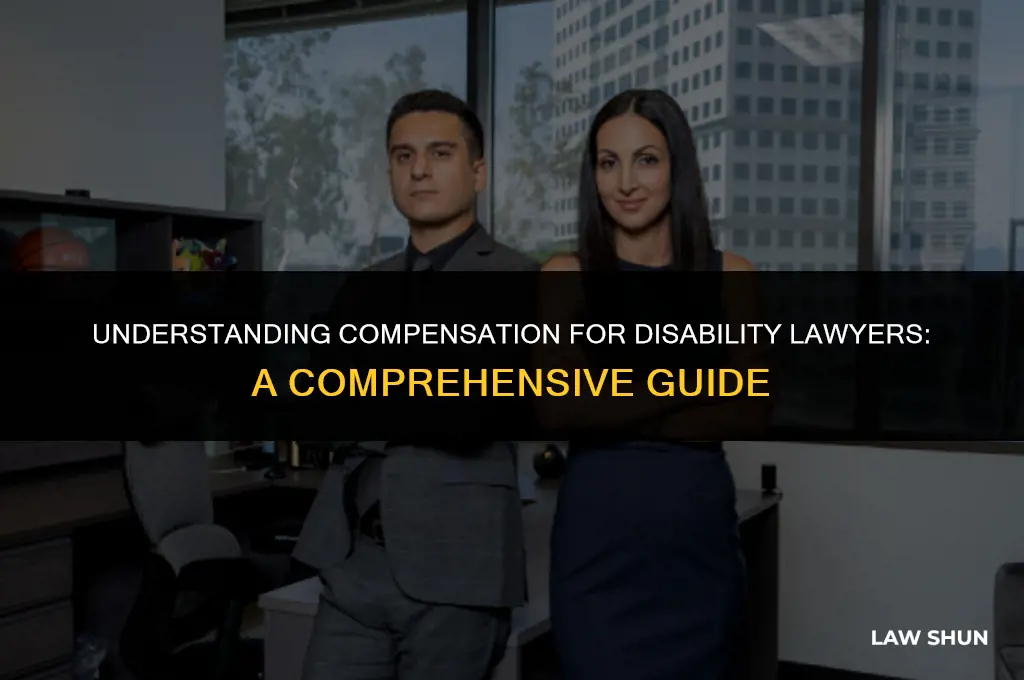 how is a disability lawer paid