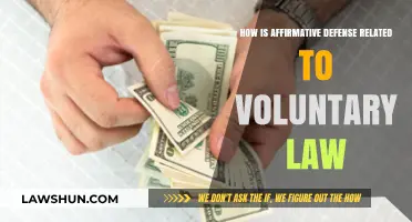 Affirmative Defense and Voluntary Law: Understanding Their Legal Connection