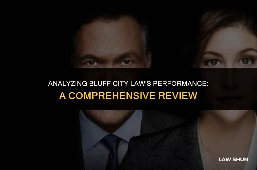 how is bluff city law doing