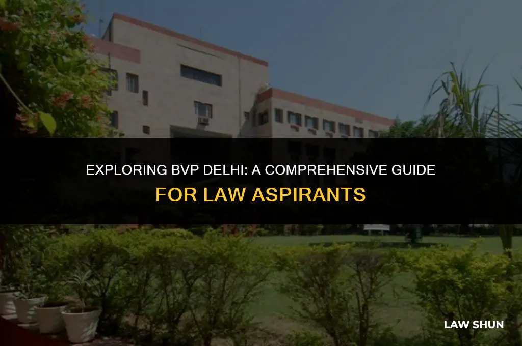 how is bvp delhi for law