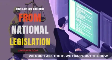 Understanding the Difference: Bylaws vs. National Legislation