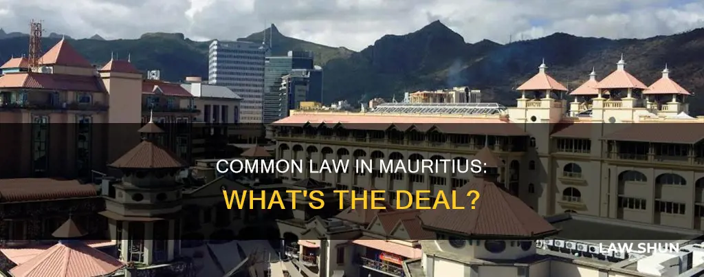 how is common law applicable in mauritius