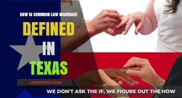 Common Law Marriage in Texas: What Qualifies?